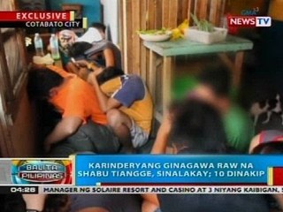 BP: Karinderyang ginagawa raw na shabu tiangge, sinalakay