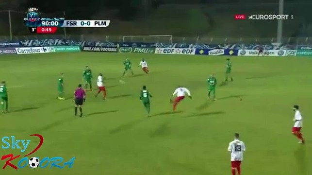 Frejus St Raphael 1-0 Prix-lès-Mézières - les Buts Exclusive (01/02/2017) / COUPE DE FRANCE