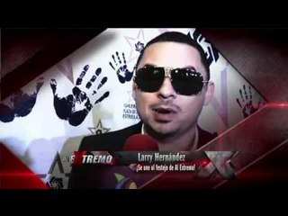 Larry Hernández felicita a Al Extremo por 1000 programas
