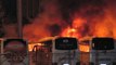 İstanbul Otogarı'nda Yangın Çıktı, İki Otobüs Kül Oldu