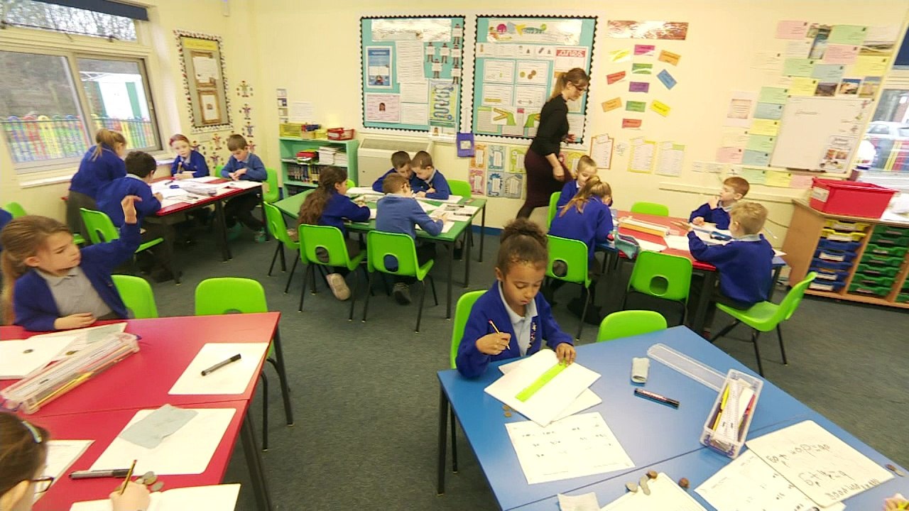 Children are wearing slippers to school to improve grades - video ...