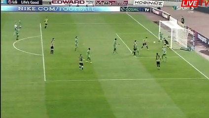 6-0 Konstantinos Galanopoulos Goal - AEK Athens FC 6-0 Levadiakos 01.02.2017