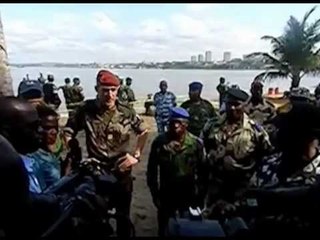 Defense: conference de presse des généraux marquant le debut de l'exercice militaire Akwaba