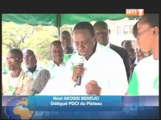 La coordination du PDCI-RDA section du Plateau en campagne de mobilisation