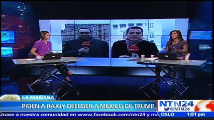 Psoe pide a Rajoy tomar posición para “defender a México” contra las políticas de Donald Trump