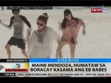 BT: Maine Mendoza, humataw sa Boracay kasama ang EB Babes