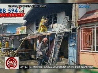 24 Oras: 3 bahay, nilamon ng apoy; 8 pamilya, nawalan ng tirahan