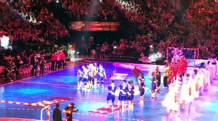 HandStarGame 2017 | Les bleus honorés pour leur nouveau titre de champions du monde