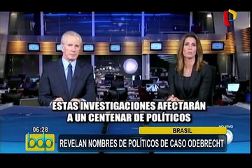 Brasil: revelan nombres de políticos en caso Odebrecht