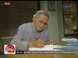 24 Oras: Dating Sen. Pres. Jovito Salonga, binigyang-pugay sa necrological service sa Senado