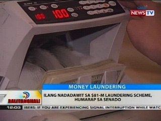 BT: Ilang nadadawit sa $81-M laundering scheme, humarap sa Senado