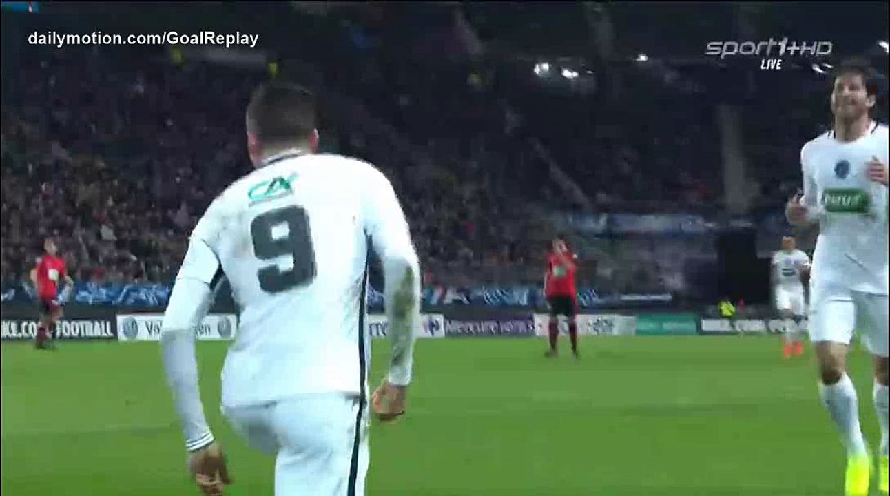 Julian Draxler Goal HD - Rennes 0 - 1 PSG - 01.02.2017 (Full Replay)