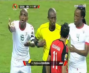 بالفيديو..كهربا يحصل على إنذار ويغيب عن آخر مباراة للمنتخب فى أمم أفريقيا