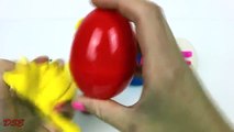 PlayDough Surprise Eggs Learn A Word!!! FROZEN My Little Pony Hulk and Monster Truck Surprise Toys!