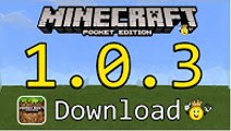 Download Do Minecraft PE 1.0.3 Gratis!!