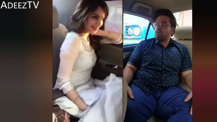 Neelam Muneer Vs Adeel Amjad Dance on Mahi Ve in the car