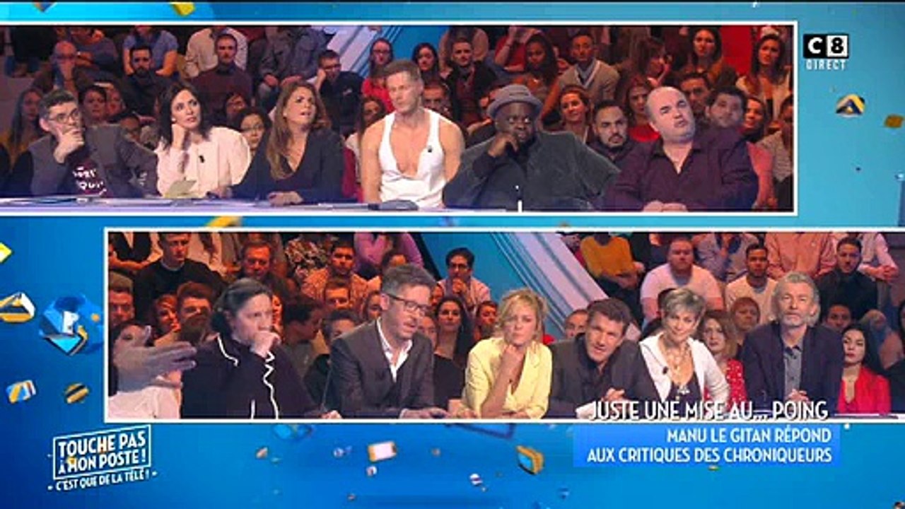 Vive tension hier entre Manu le Gitan et Cyril Hanouna sur C8: "Tu vas pas me mettre la pression longtemps !"