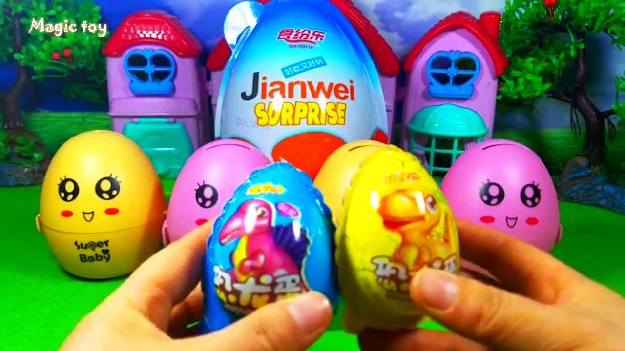 Dinosaur surprise eggs