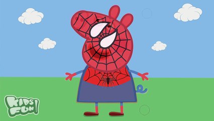 Новый peppa свинья для детей | Салли Черепашки ниндзя Веном Миньоны Человек-Паук черепашки-ниндзя