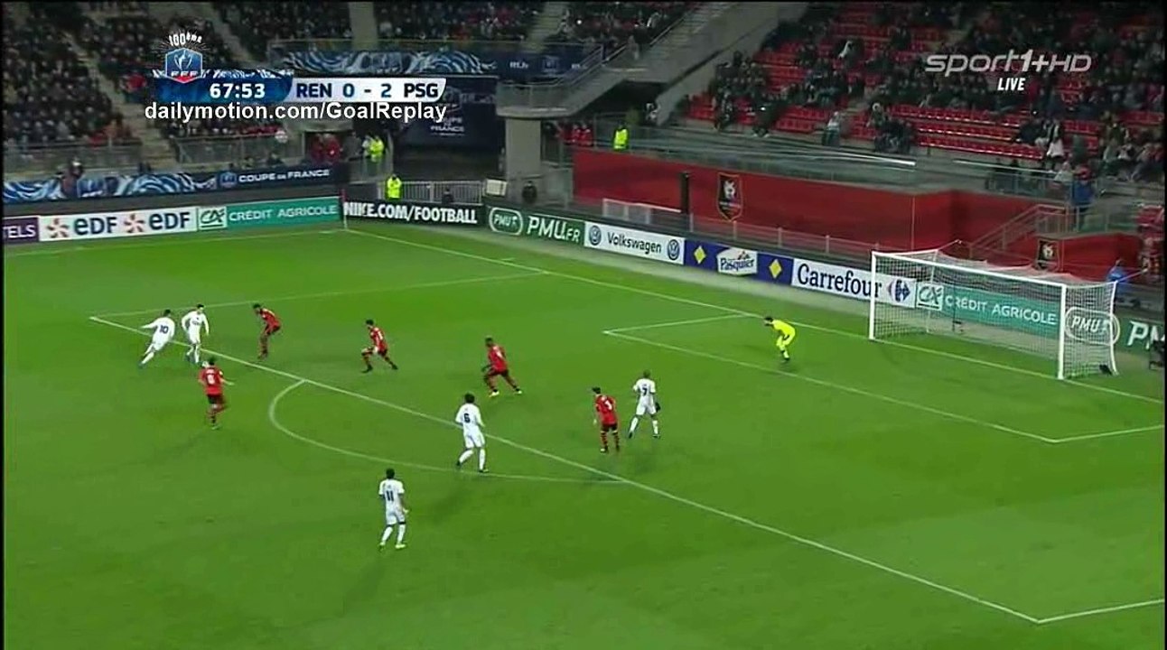 Julian Draxler Goal HD - Rennes 0 - 3 PSG - 01.02.2017 (Full Replay)