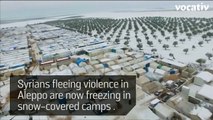 Syrian Refugees Are Freezing In Snow-Covered Camps