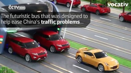 China’s Giant Traffic-Reducing Bus Ends Up Causing Jams
