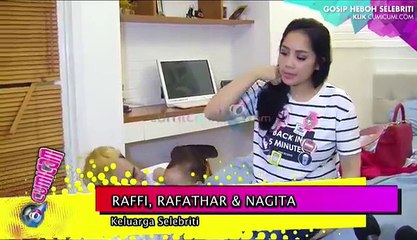Rafathar Cemburu Raffi Peluk Nagita