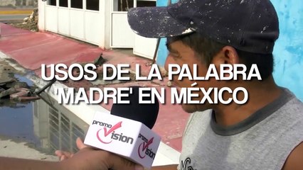 Usos de la palabra madre en México