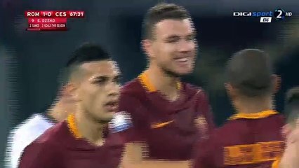 Roma 1 - 0 Cesena 01-02-2017