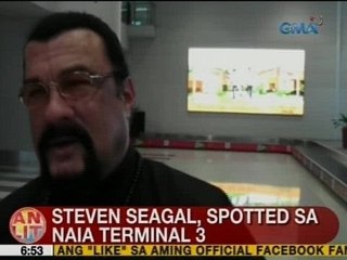 UB: Steven Seagal, spotted sa NAIA Terminal 3