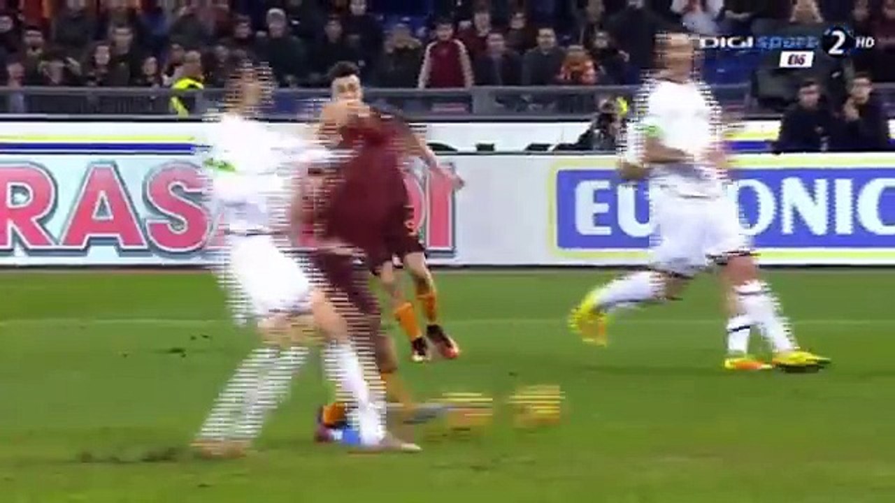 Roma vs Cesena 2-1 All Goals & Highlights  01.02.2017 (HD)