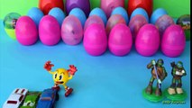stop motion Masha Medved Cars 2 Surprise Eggs Play Doh Mickey Mouse Peppa Pig SpongeBob HELLO KITTY