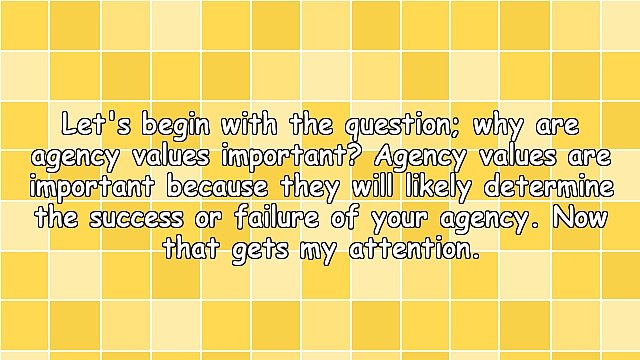 Core Agency Values - What Are They and Why Are They Important?