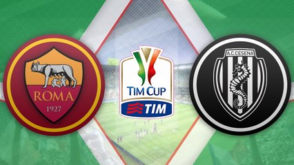 All Goals & highlights - AS Roma 2-1 Cesena - 01.02.2017
