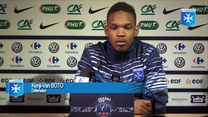 Réaction des buteurs Boto et Yattara après la qualification face à l'ASSE