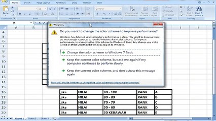 fungsi IF pada excel part 1
