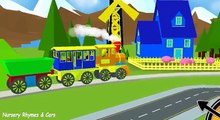 Learn Train Colors in Learning Video Cartoon | Colours Train For Children | Nursery Rhymes Songs