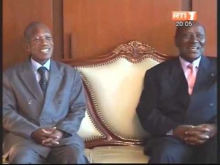 Audience du ministre d'Etat en charge des affaires étrangères accordée au sécrétaire exécutif du conseil de l'entente