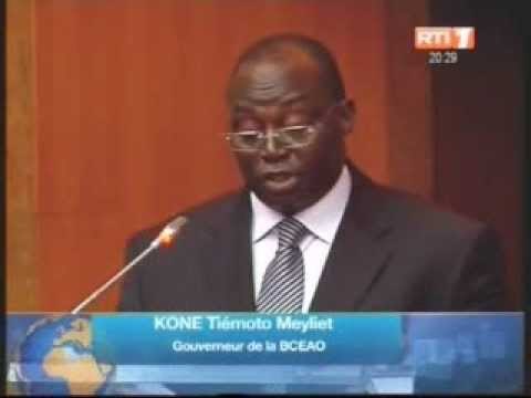 temps forts de la cérémonie d'ouverture du symposium du cinquantième anniversaire de la BCEAO