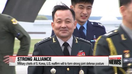 Tải video: Military chiefs of S. Korea and U.S. reaffirm to establish strong joint defense posture