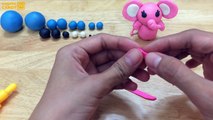 DIY How to make Cute Elephant Toys Play With Modelling Clay Fun And Creative For Kids