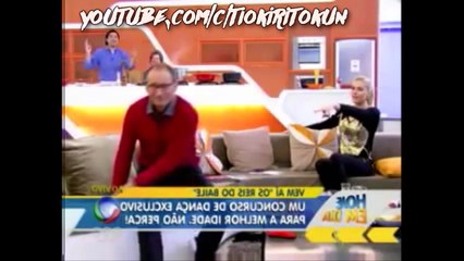 BRITTO JR. DANÇANDO LOUCAMENTE AO SOM DE SAO II!