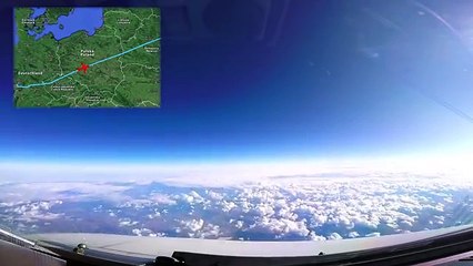 A320 Cockpit Flight Timelapse from FRANKFURT [FRA] to MOSCOW