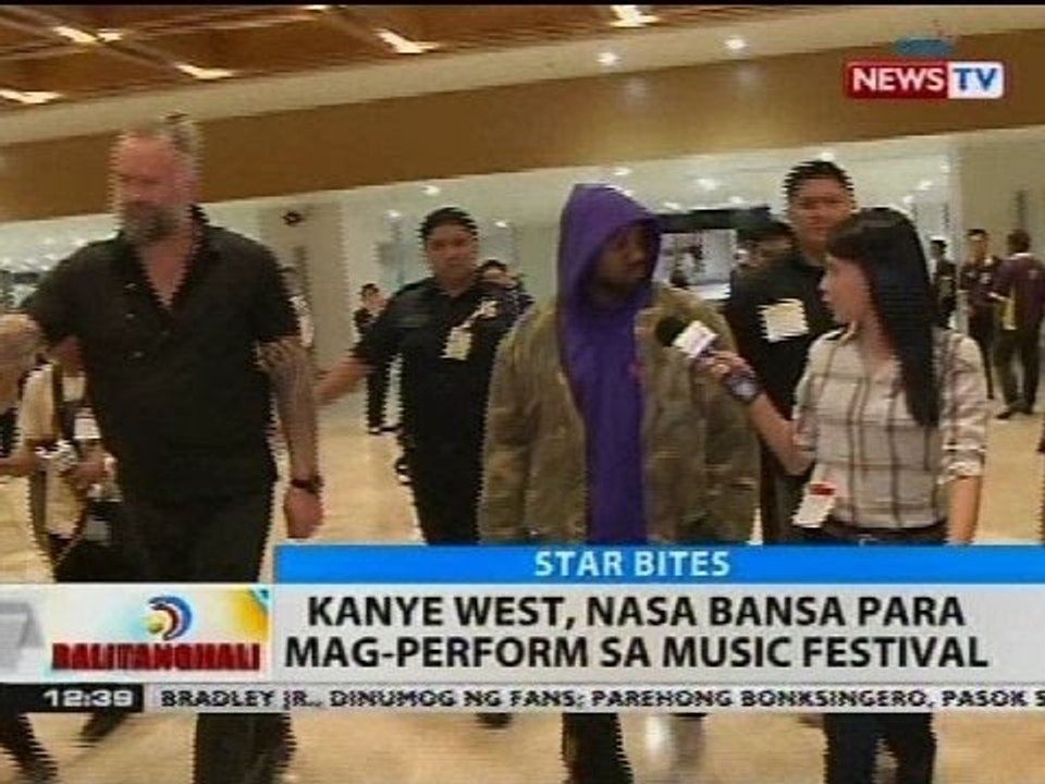 BT: Kanye West, nasa bansa para mag-perform sa music festival