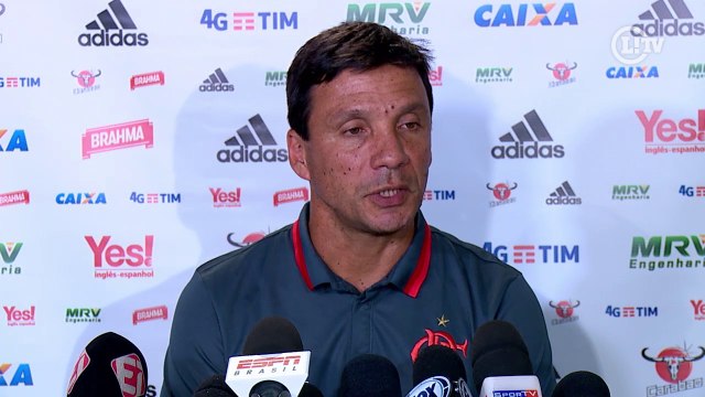 Zé Ricardo destaca o equilíbrio da equipe e enaltece a evolução do Fla