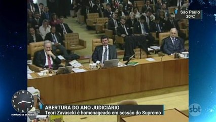 Abertura do Ano Judiciário é marcada por homenagem a Teori Zavascki