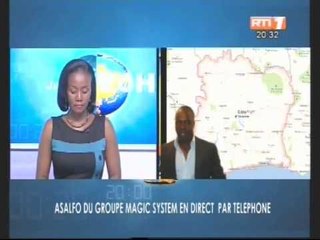 Asalfo du groupe magic systeme en direct par telephone