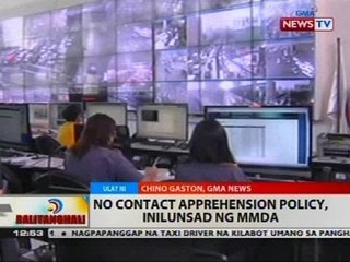 BT: No contact apprehension policy, inilunsad ng MMDA