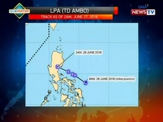 BP: Weather update as of 4:35 p.m. (June 27, 2016)