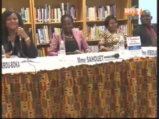 Temps forts de la présentation du livre intitulé l'homme de la situation à l'ambassade des USA